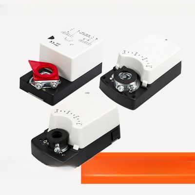 Attuatore di ammortizzatori di controllo dell'aria a rotazione selezionabile 24V 6Nm per sistemi HVAC e macchine