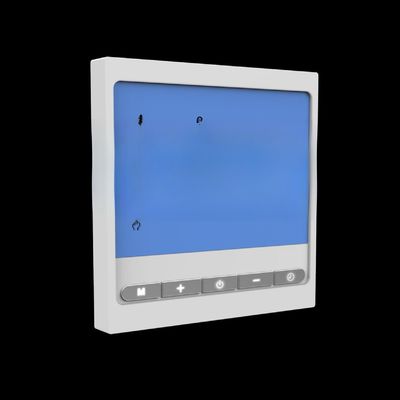 Termostato intelligente di controllo della stanza con touch screen acrilico e gamma di ambiente di lavoro