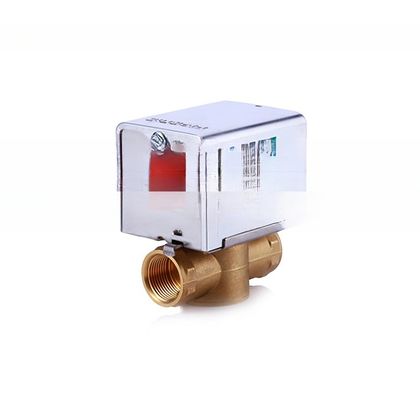 Valvola di zona motorizzata a due vie ON/OFF per acqua elettrica/divertitore per frigorifero e CDU HVAC