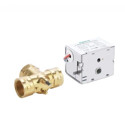 DN20 220v Digital Water Fan Coil Brass Electric Motorized Zone Valve con materiale in ottone
