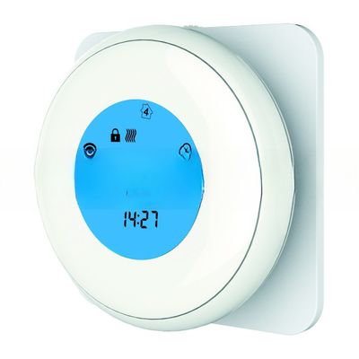 Termostato a bobina di ventilatore modulatore rotondo da 0 a 10 V con Smart Touch Screen e Modbus RS485 RTU