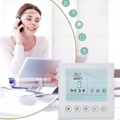 Controller di sensori di temperatura WiFi per la ventilazione dell'aria fresca e il controllo della temperatura