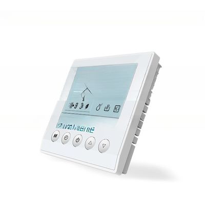 Termostato Modbus HRV/ERV con display WiFi e gamma di controllo della temperatura acrilica