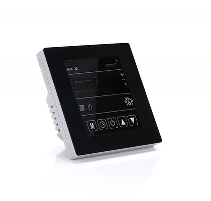 0.5C Precisione di visualizzazione Bianco Termostato per camera HVAC WiFi programmabile per riscaldamento a pavimento