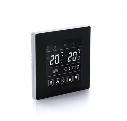 Termostato LCD bianco con schermo digitale 5 1 1 programmabile KNX compatibile