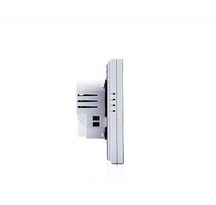 Termostato LCD bianco con schermo digitale 5 1 1 programmabile KNX compatibile