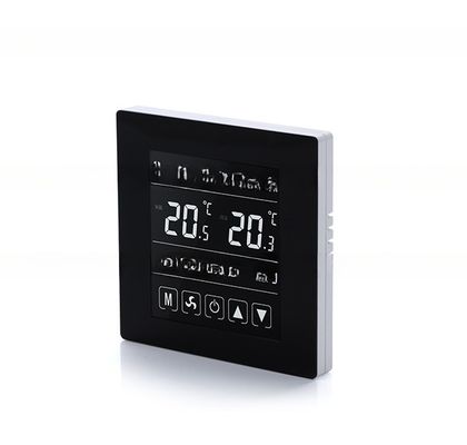 Termostato LCD bianco con schermo digitale 5 1 1 programmabile KNX compatibile