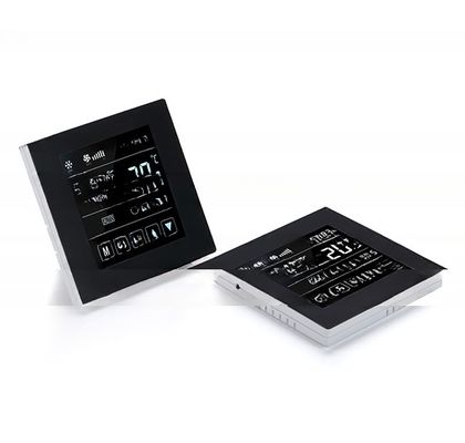 Termostato LCD bianco con schermo digitale 5 1 1 programmabile KNX compatibile