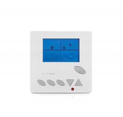 AC806 Termostato per ambienti HVAC 0.5C Precisione di visualizzazione carico massimo 2A Dispositivi