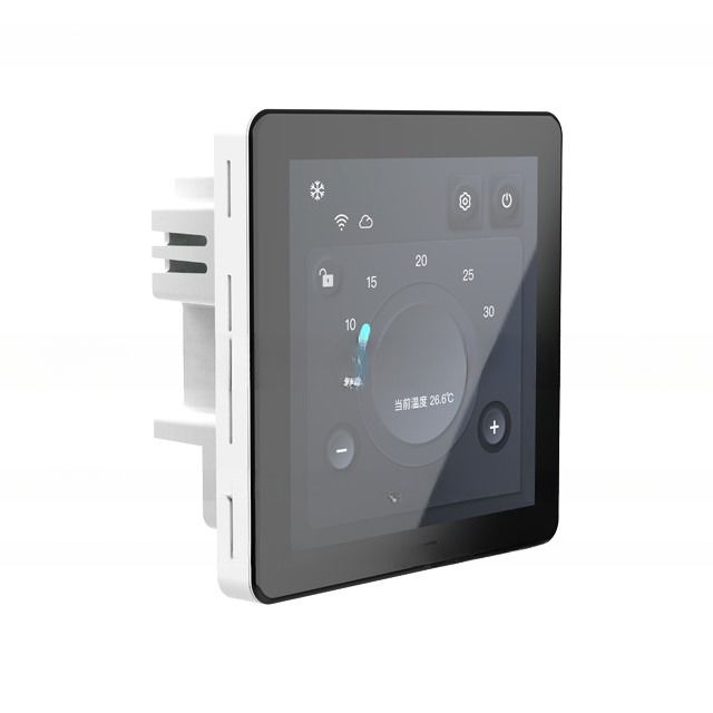 480*480 Risoluzione 4,0 pollici Tuya WIFI Touch Screen Color Screen Climatizzatore centrale Termostato