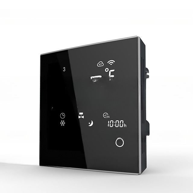 Acrilico touch screen LCD termostato WiFi per controllo della temperatura in camera intelligente 100-240VAC