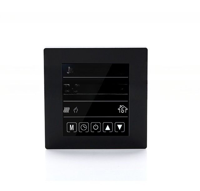 0.5C Precisione di visualizzazione Bianco Termostato per camera HVAC WiFi programmabile per riscaldamento a pavimento